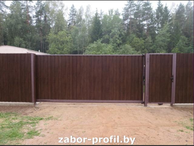 Откатные ворота. Откатные ворота.